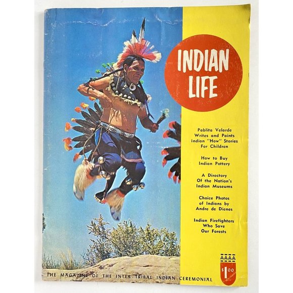 1961 Indian Life Magazine Vol. 40 No. 1 Inter-Tribal Indian Ceremonial Assn. NM - Picture 2 of 12